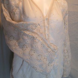 Johnny Was lace blouse